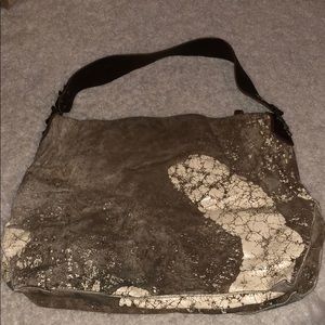 Tylie Malibu suede bag